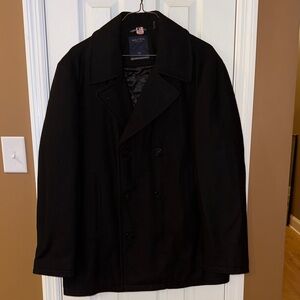 Nautica Men's Elegant Black Peacoat